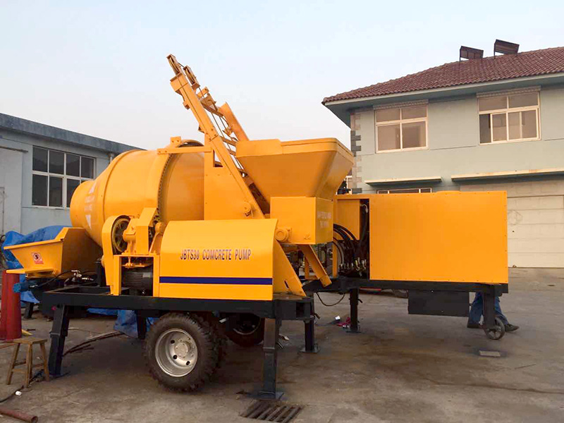 concrete mixer pump