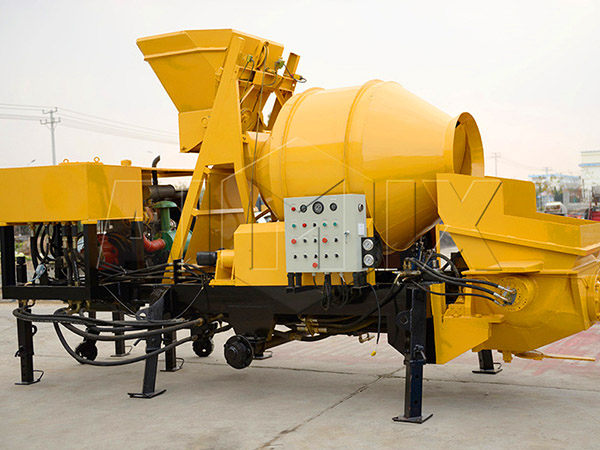 concrete mixer pump