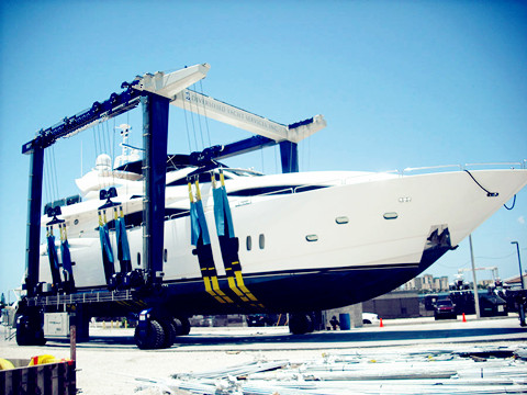 35 ton marine travel lift for sale 