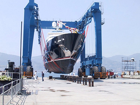 heavy-duty boat travel lift supplier 