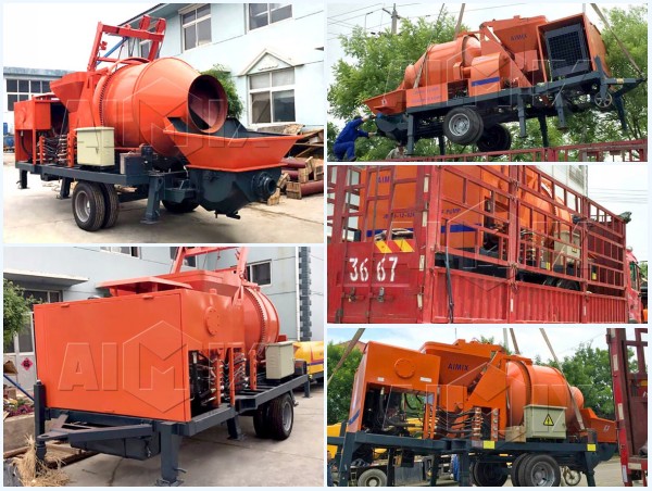  Ready mix concrete pump