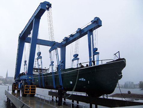200 ton hoist for boat 