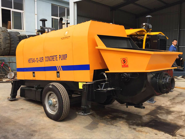 ABT40C portable diesel concrete pump