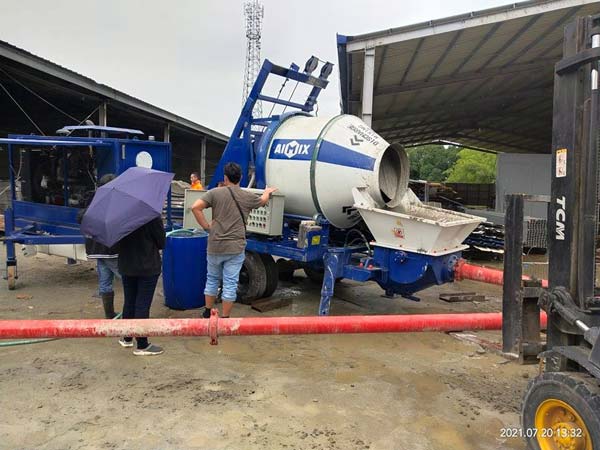 Concrete Pump Mixer