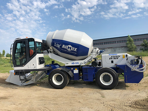 China Self Loading Concrete Mixer Cost