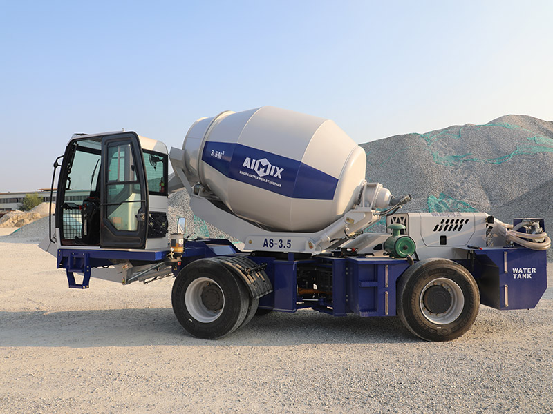 The Self Loading Concrete Mixer