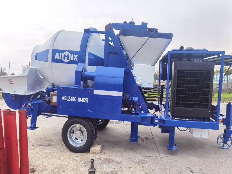 portable concrete pump