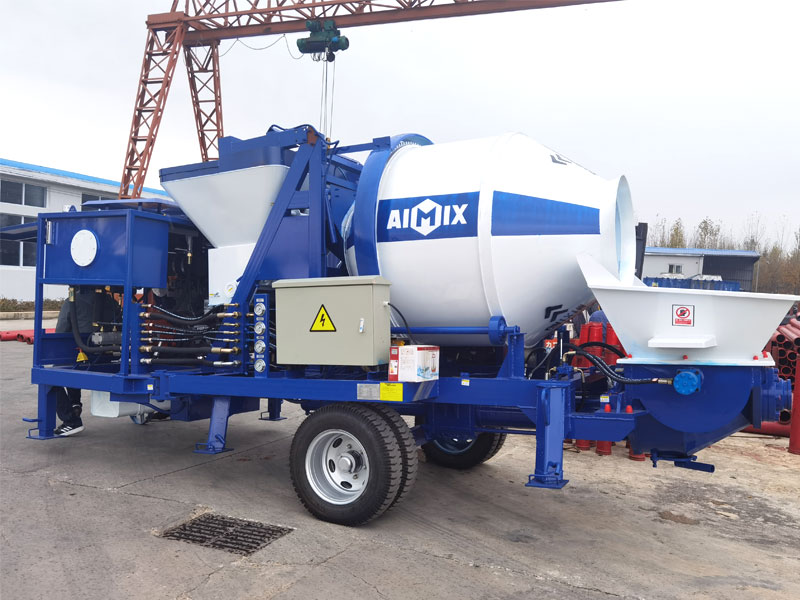 mobile concrete pump