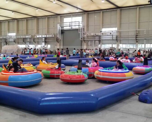 Kids inflatable bumper car