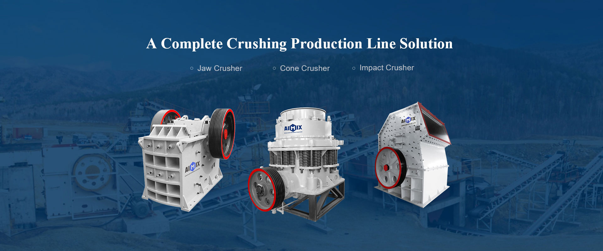 A Complete Crushing Production Line for Limestone Crushing