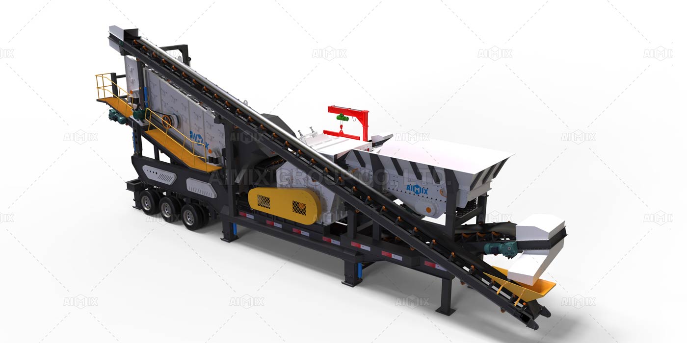 Mobile Crusher Plant for Limestone Crushing