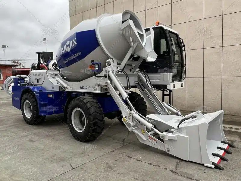 self loading mixer truck