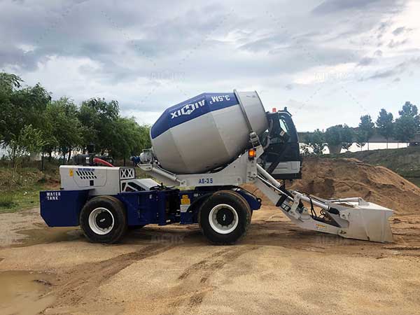 self loading mixer transit concrete for sale