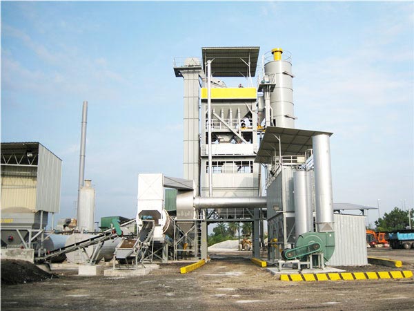 ALQ160 stationary asphalt batching plant