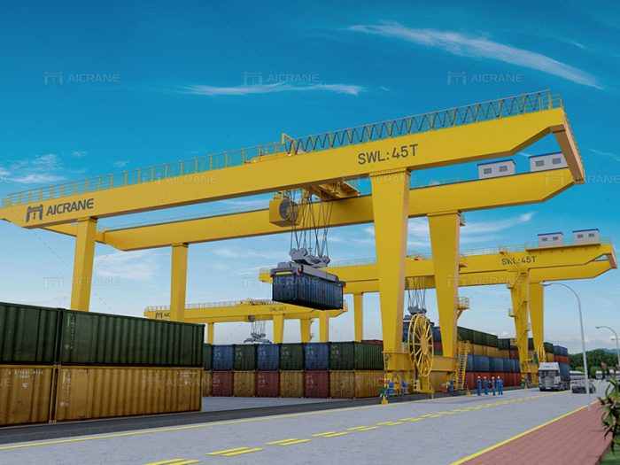 Smart Tech For Container Loading Smart Technologies in Container Gantry Cranes