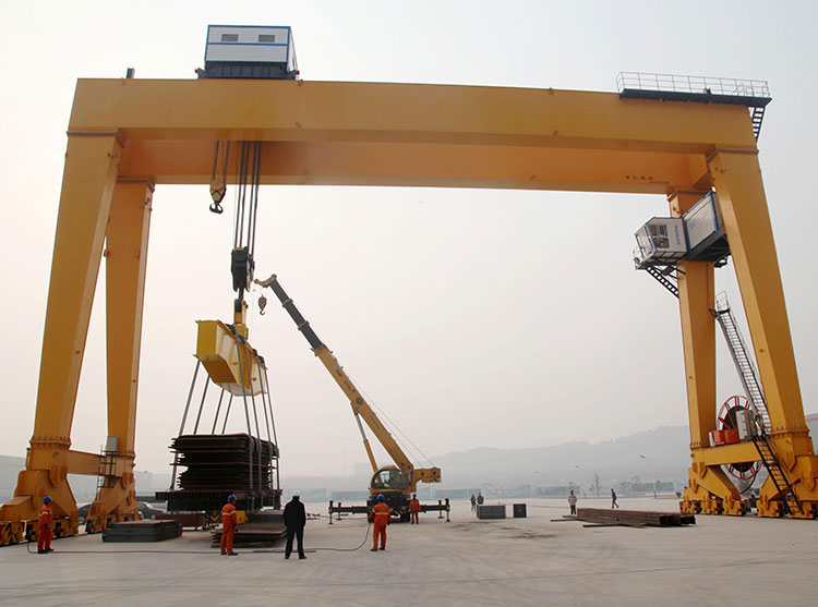 heavy duty 100 ton gantry crane