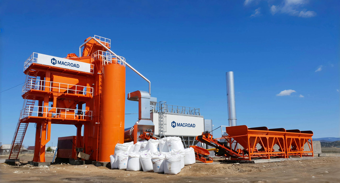 asphalt mixing plants for sale in Macroad poduct line